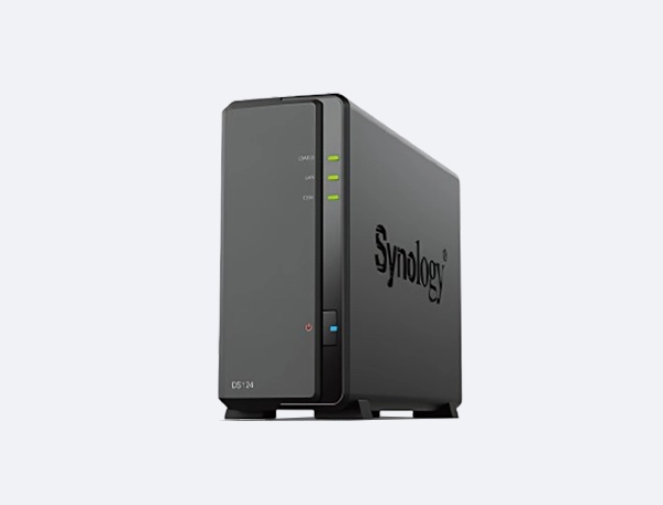 Synology  nas tower server DS124 wholesaler  in riyadh saudi arabia
